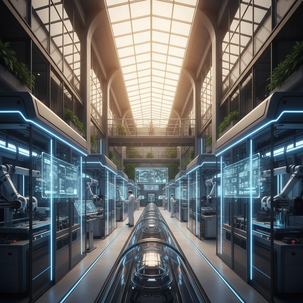 Advanced manufacturing lab workspace